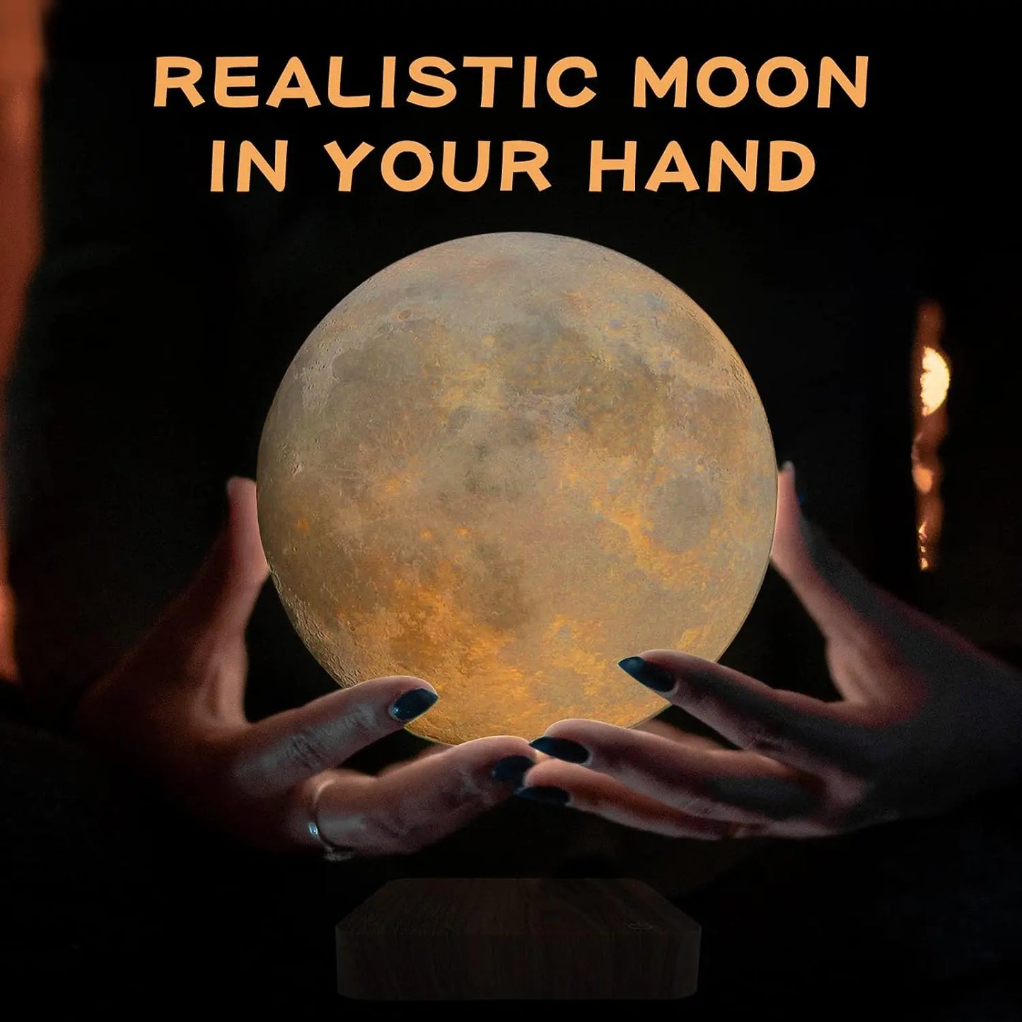 Levitating Moon Lamp